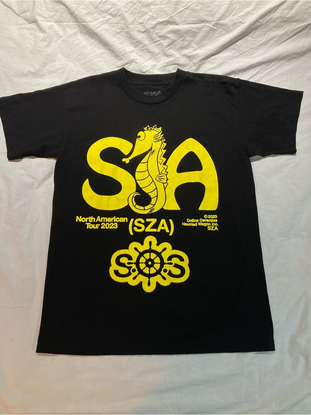 SZA SOS 2023 Tour T-shirt, Men’s size medium, NWOT